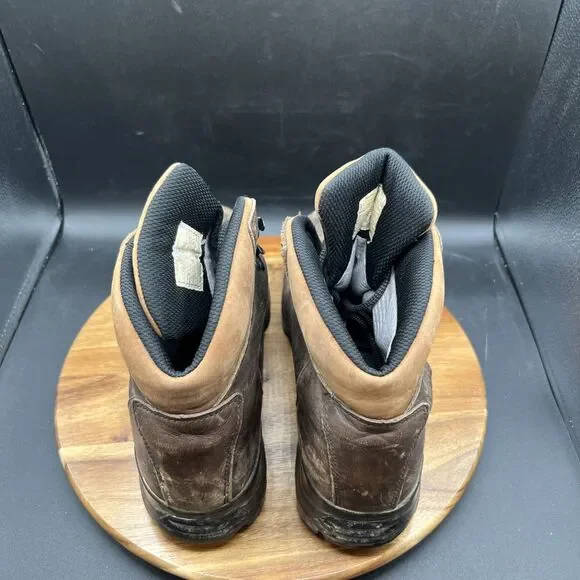 Merrell Men’s Size 9 Ridge Gore-Tex II Dark Brown Leather Boots Vibram Goretex - Picture 5 of 8